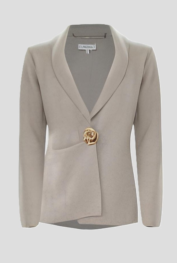 Strickjacke Frau Sand