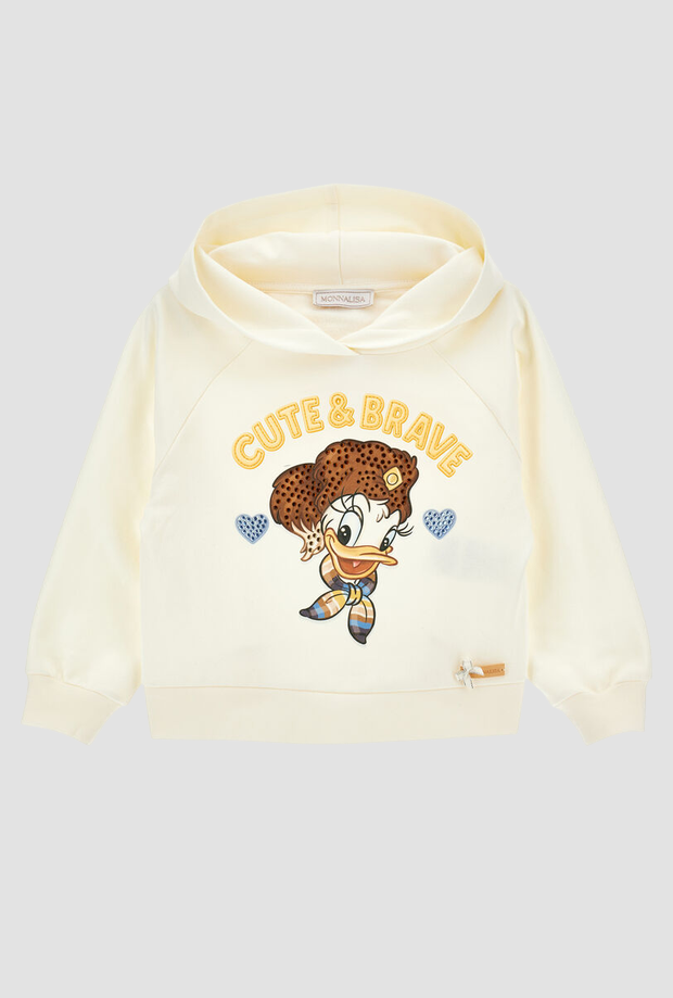 hoodie disney girl gardenia-blu