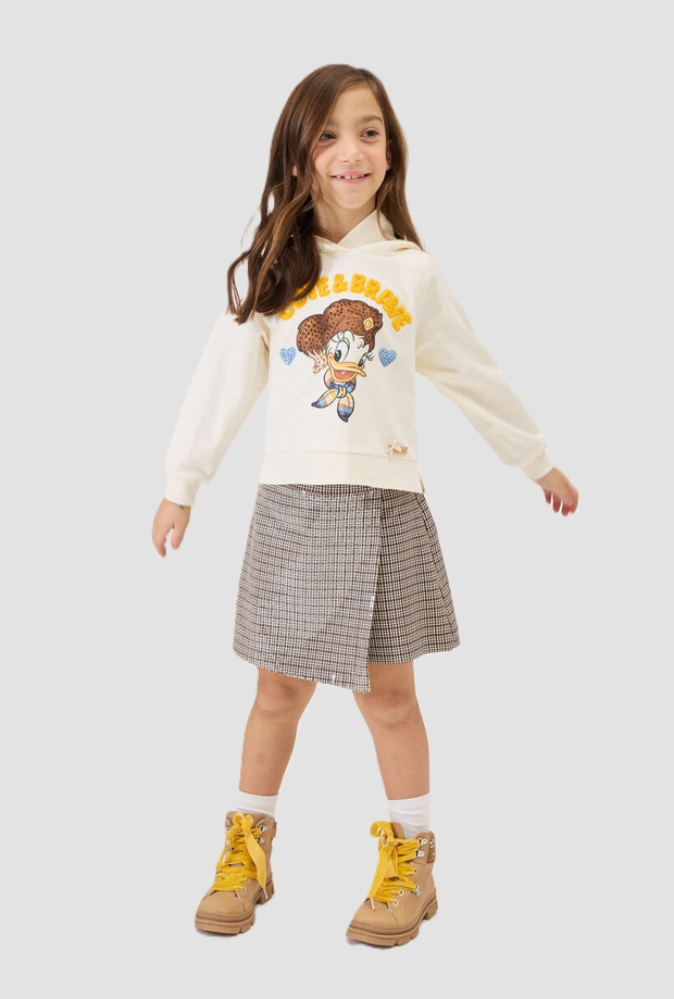 hoodie disney girl gardenia-blu