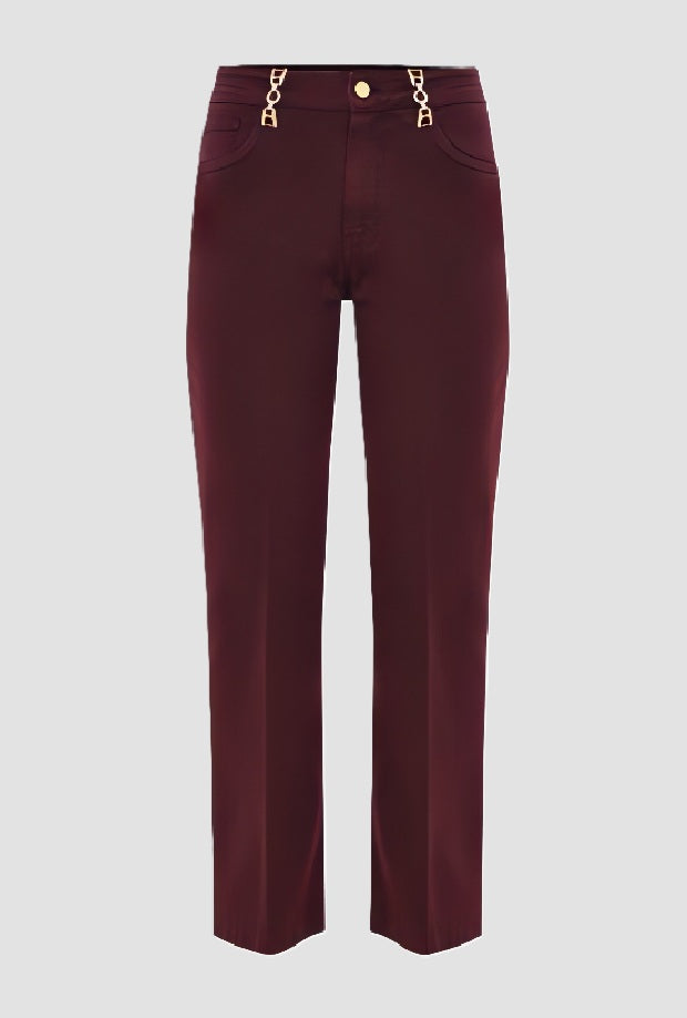 trousers with details woman moron head