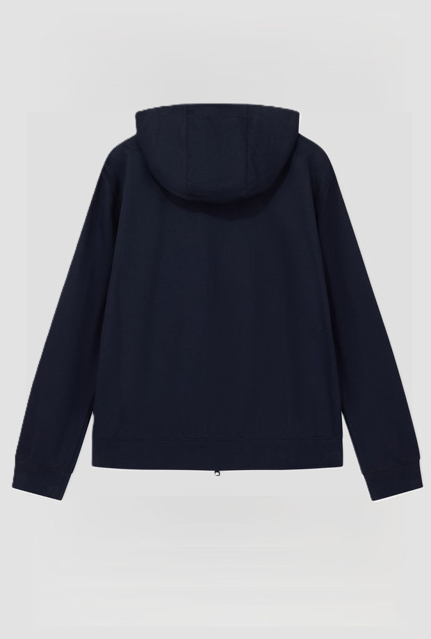 heren sweatshirt logo serie blauwe nacht