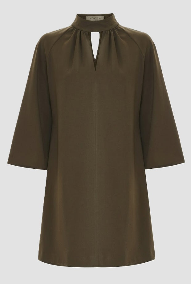 abito con scollo donna testa di moro
