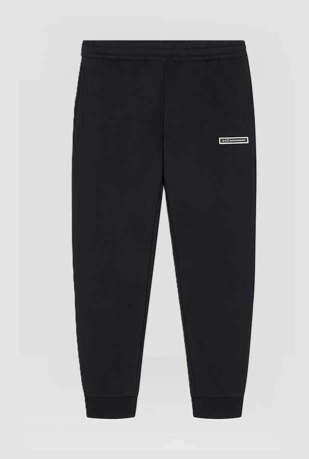 jogger slim fit trousers for men black