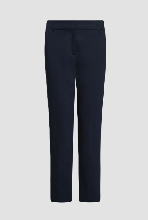 pantalone stretch donna navy blue