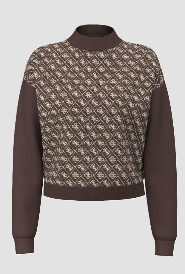 tejer con logotipos de mujer marrón