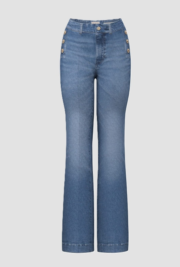 jeans high waist blue