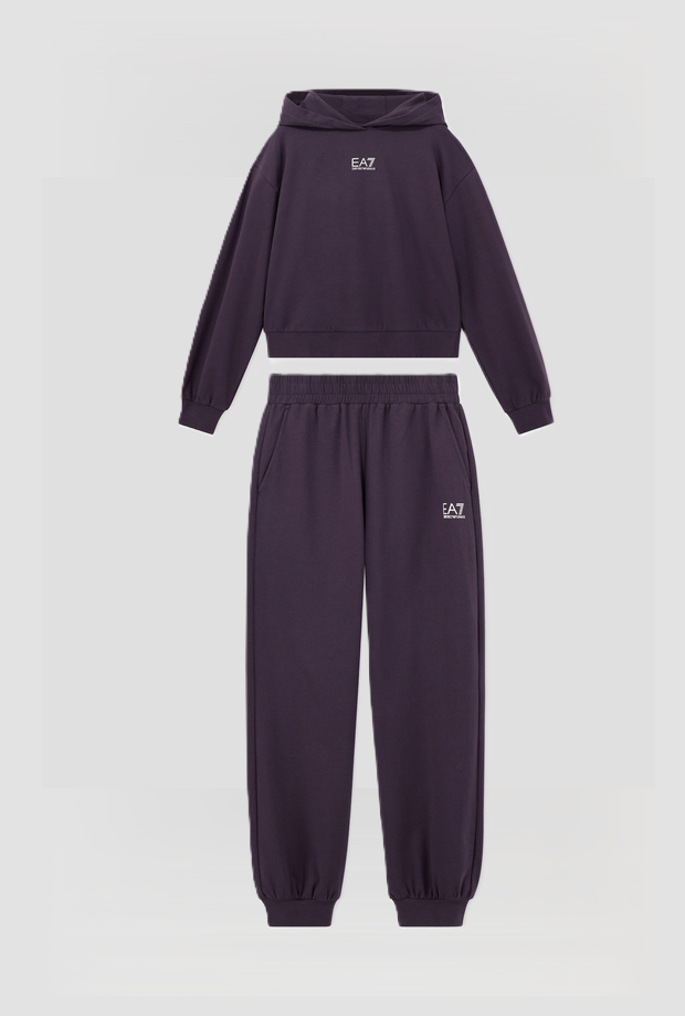tuta logo series from girl purple