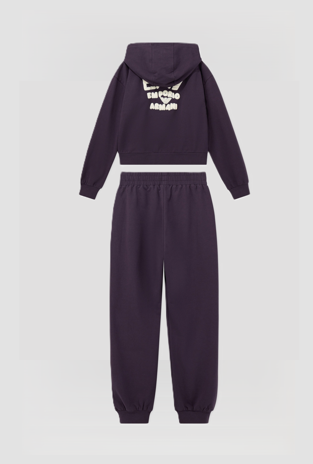 tuta logo series from girl purple