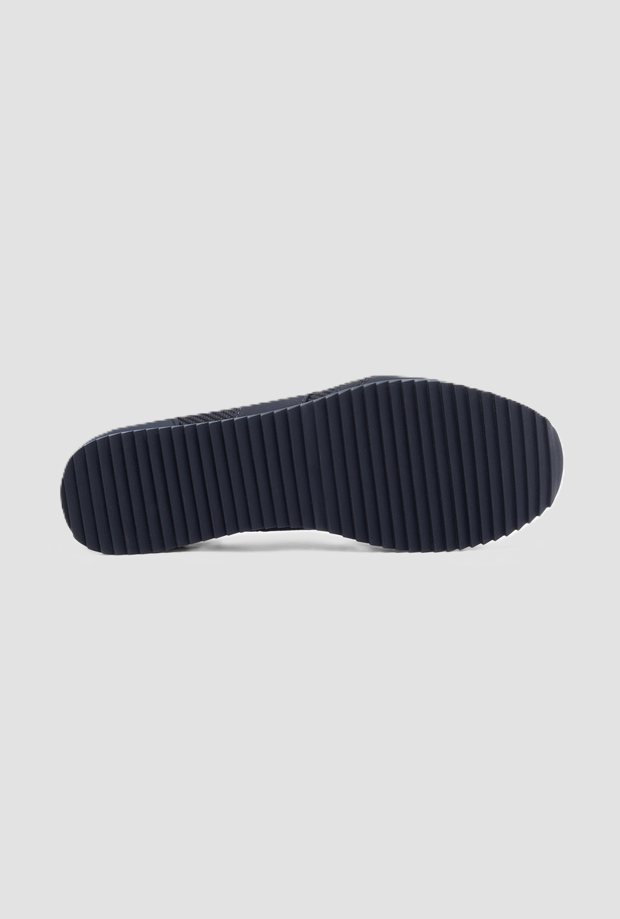 zapatos con logo Ea7 Hombre azul oscuro