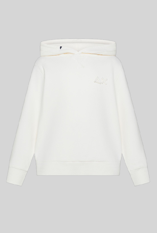 baby hoodie witte crème