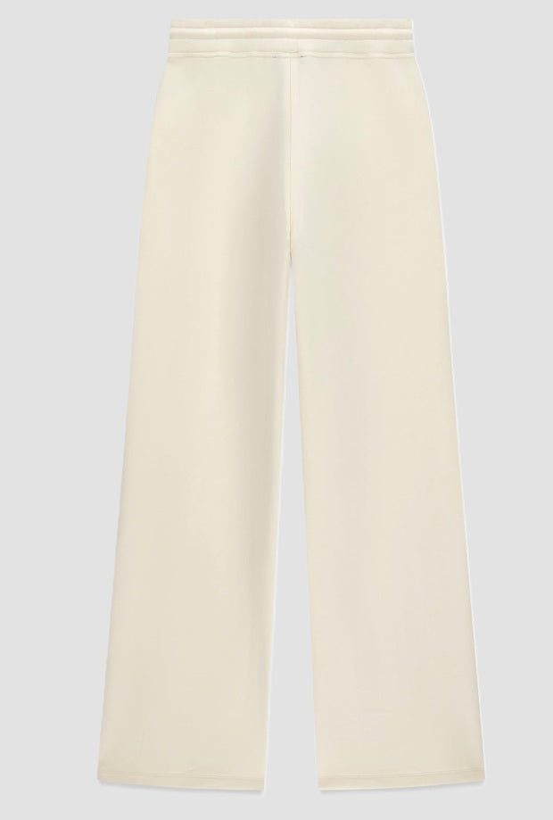 pantsuit woman beige light