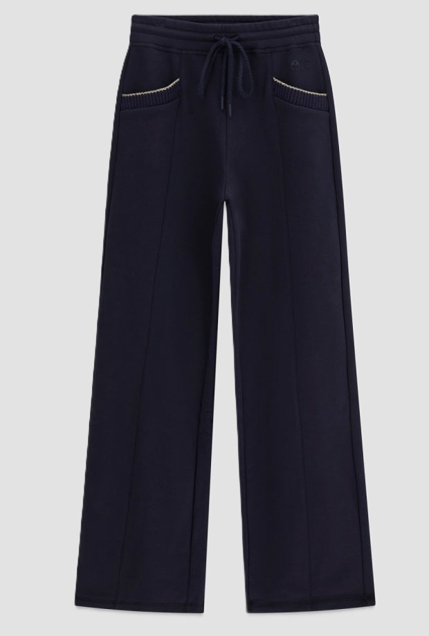 pantalone tuta donna navy blue