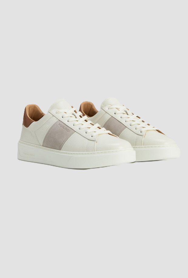 scarpe classic court uomo bianco-sabbia