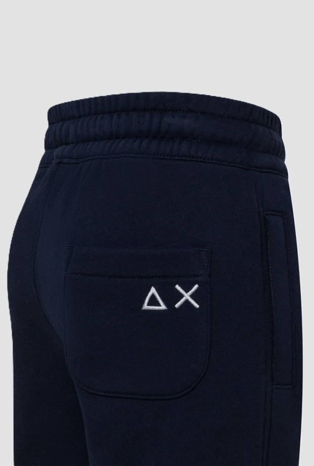 pantalone jogging da bambino navy blue