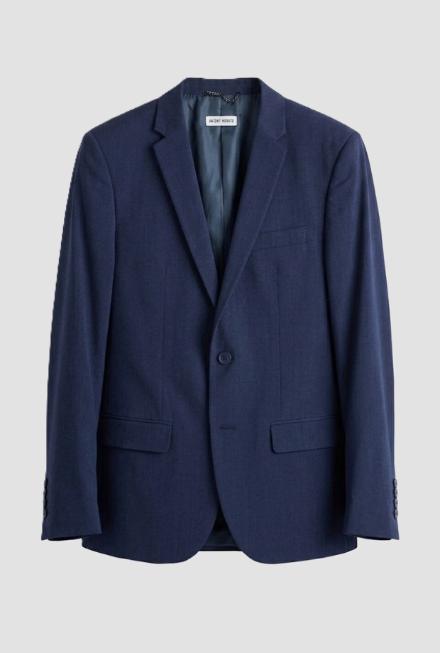 bonnie jacket man blauw intens
