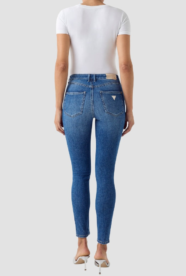 jeans skinny donna blu