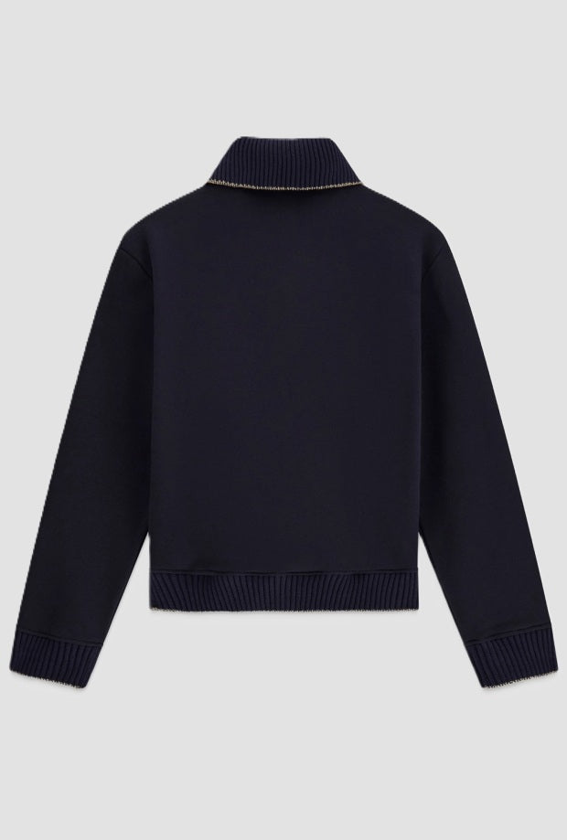 polo mujer azul marino