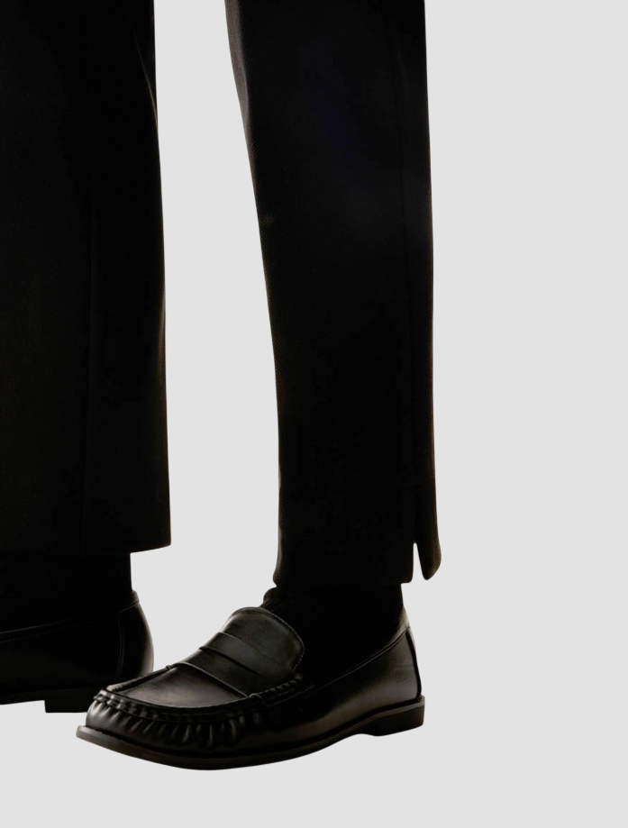 trousers skinny fit woman black