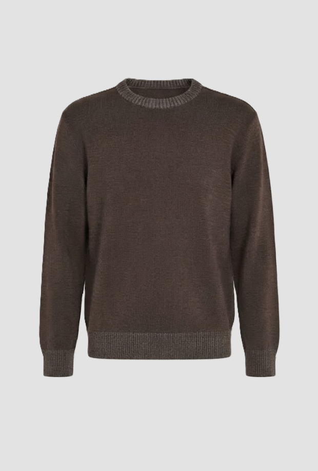 T-shirt met hals en mouwen man coltrui