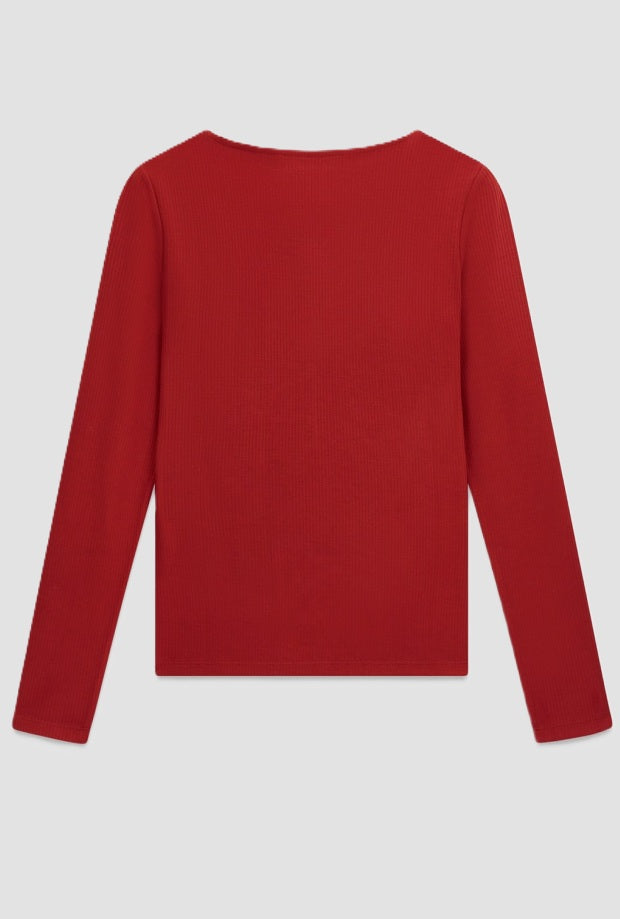 maglia donna rosso