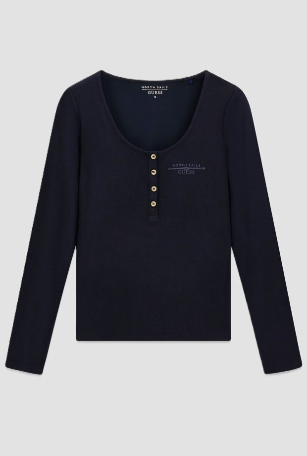 mesh woman navy blue