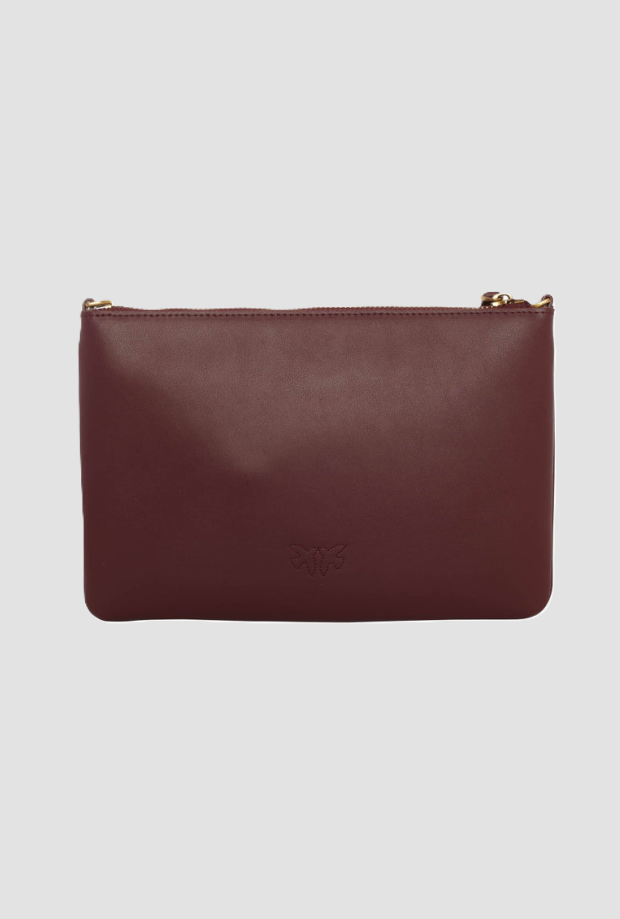Sac plat pour femmes cassis