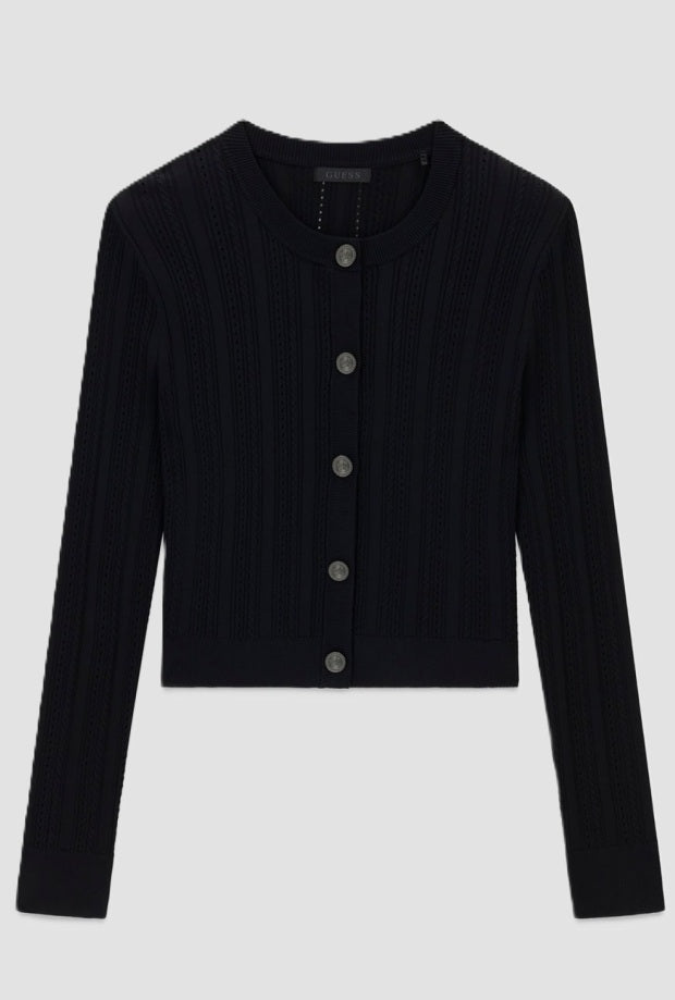 cardigan mujer negra