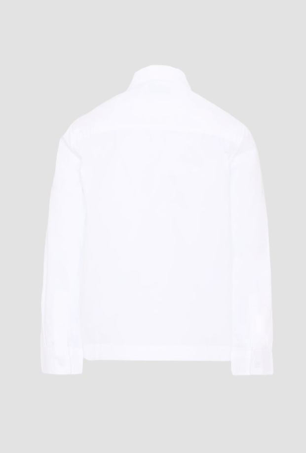 chemise de bébé blanche