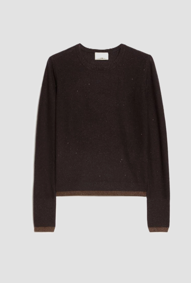 maille avec micro-pailettes tête de moro femme