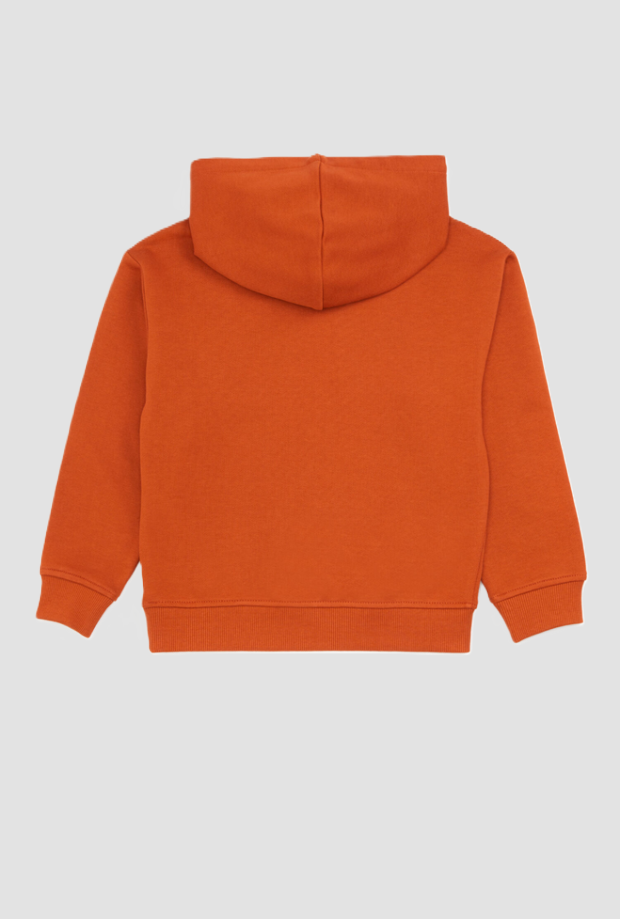 hoodie en baby logo oranje