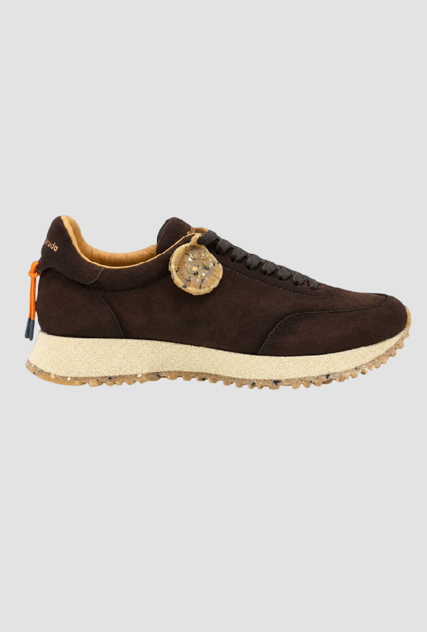 zapatos en hombre de suede negro