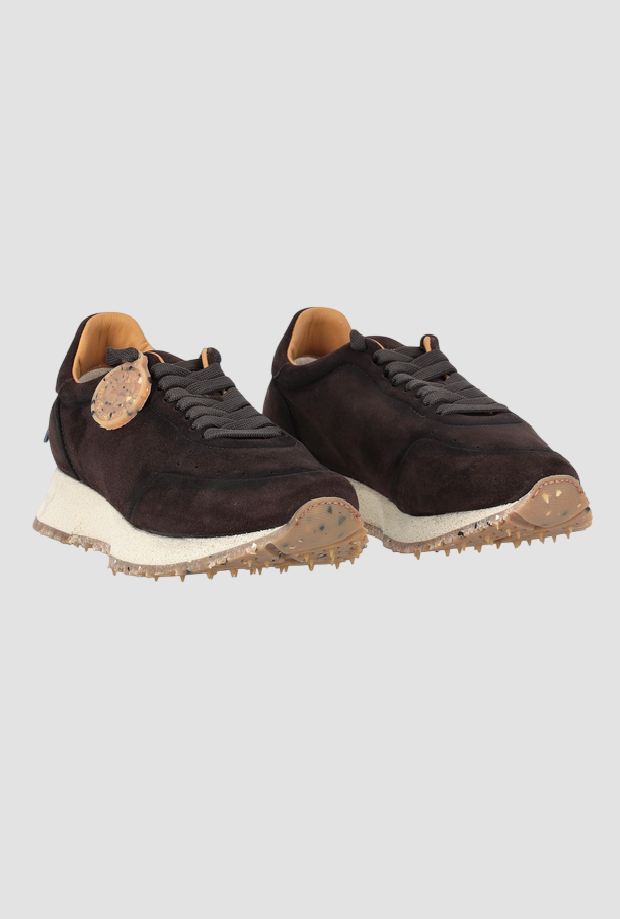 zapatos en hombre de suede negro