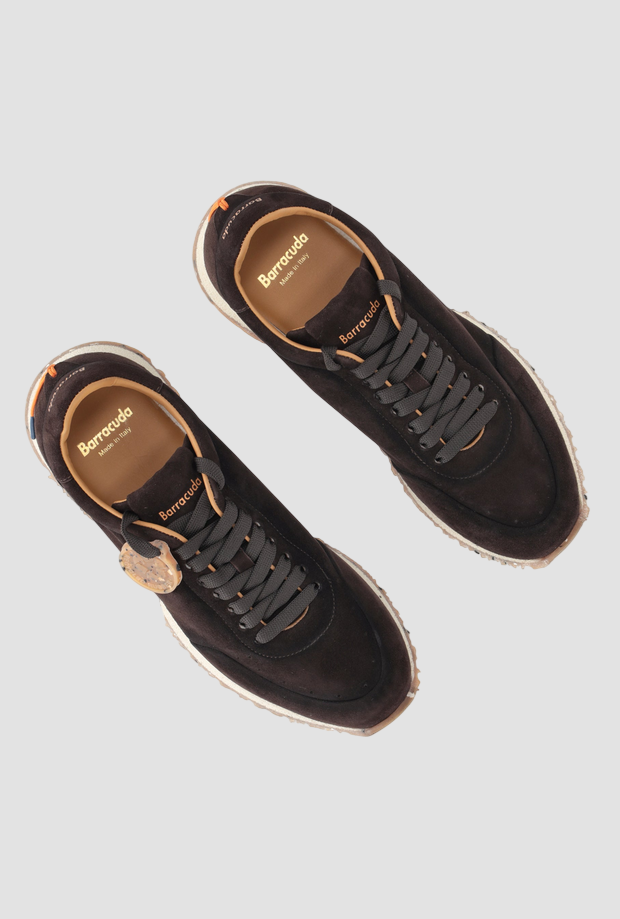 zapatos en hombre de suede negro