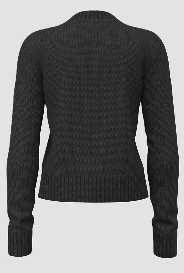 mesh with star logo black woman