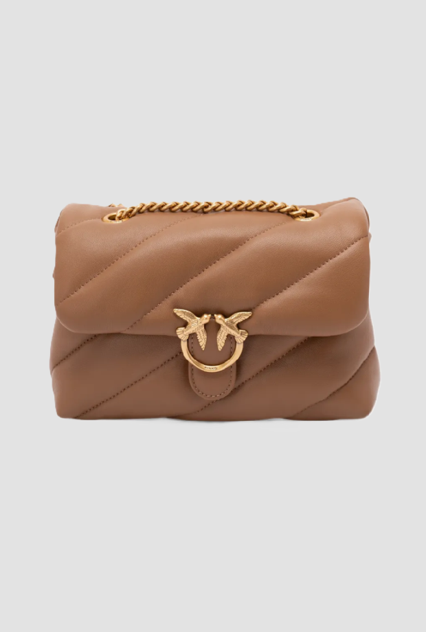 borsa piccola a tracolla love bag donna marrone