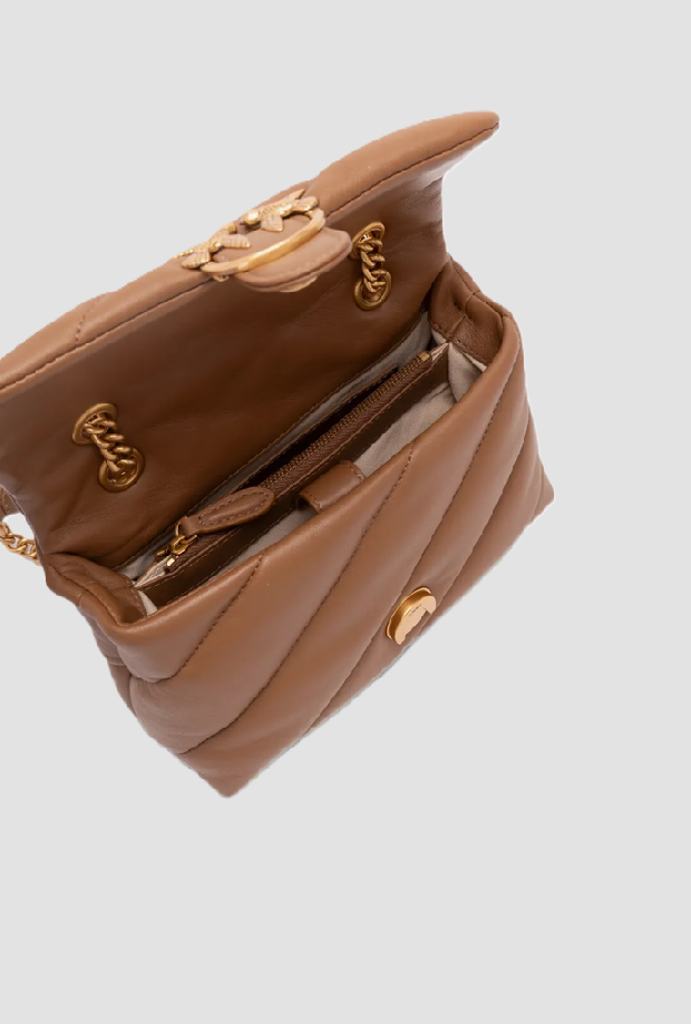 borsa piccola a tracolla love bag donna marrone