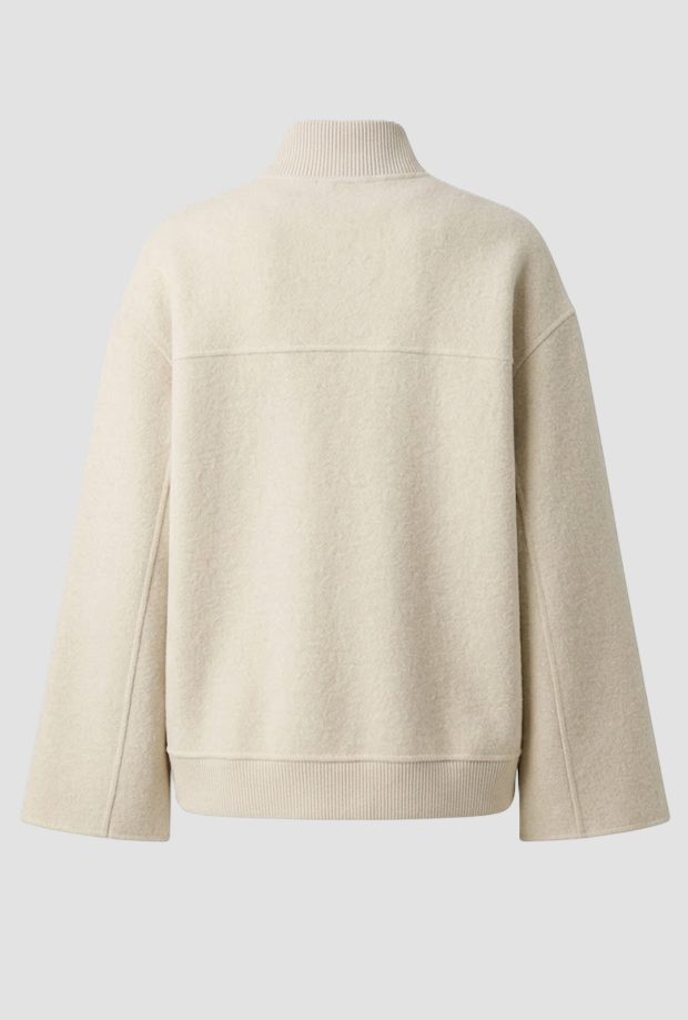 jacket wool woman sand