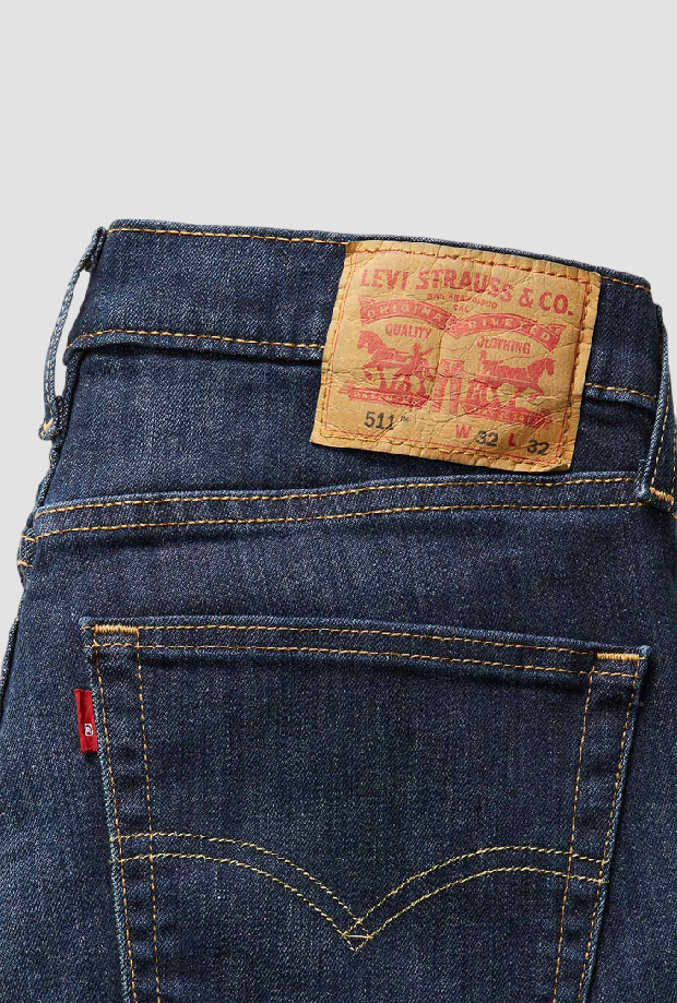 jeans 511 slim fit man dark blue