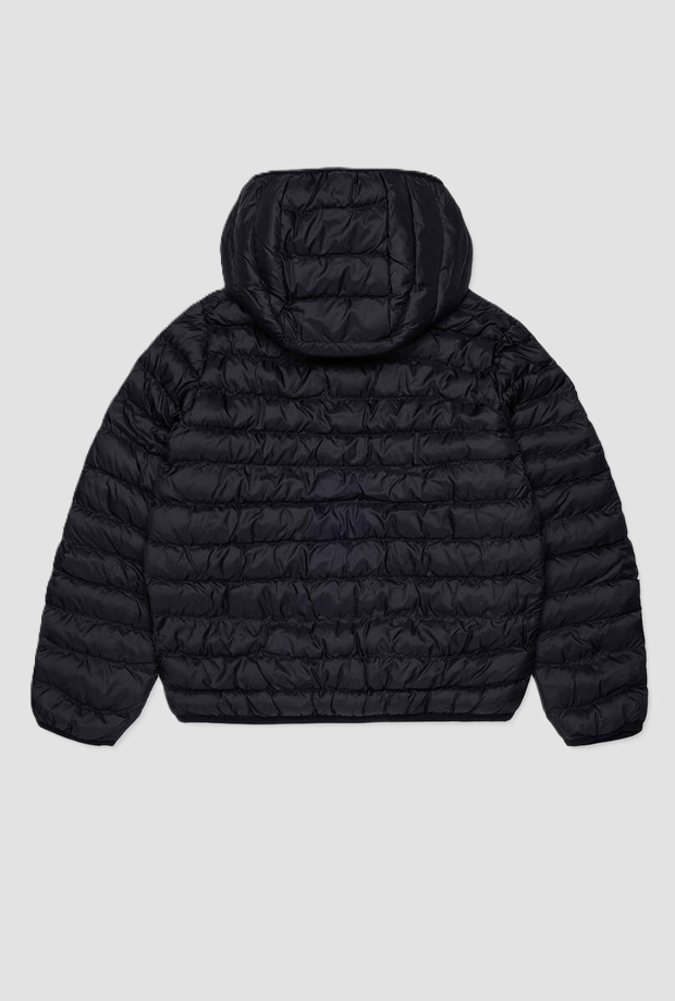 piumino trapuntato bambino nero