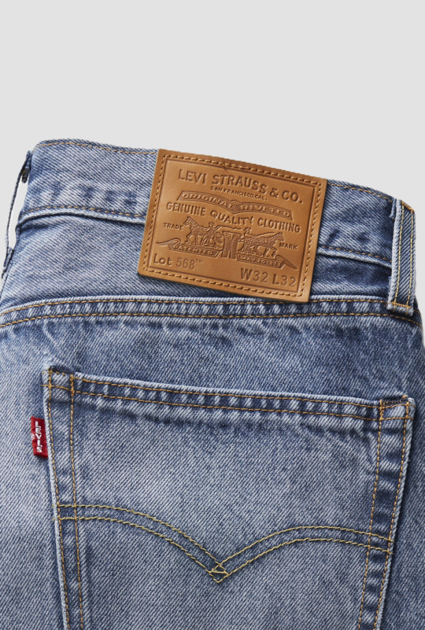jeans 555 man blue medium