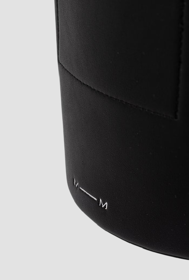black woman bucket bag
