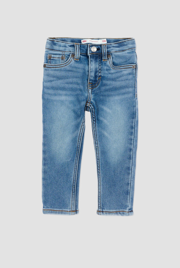 jeans por recién nacido azul claro