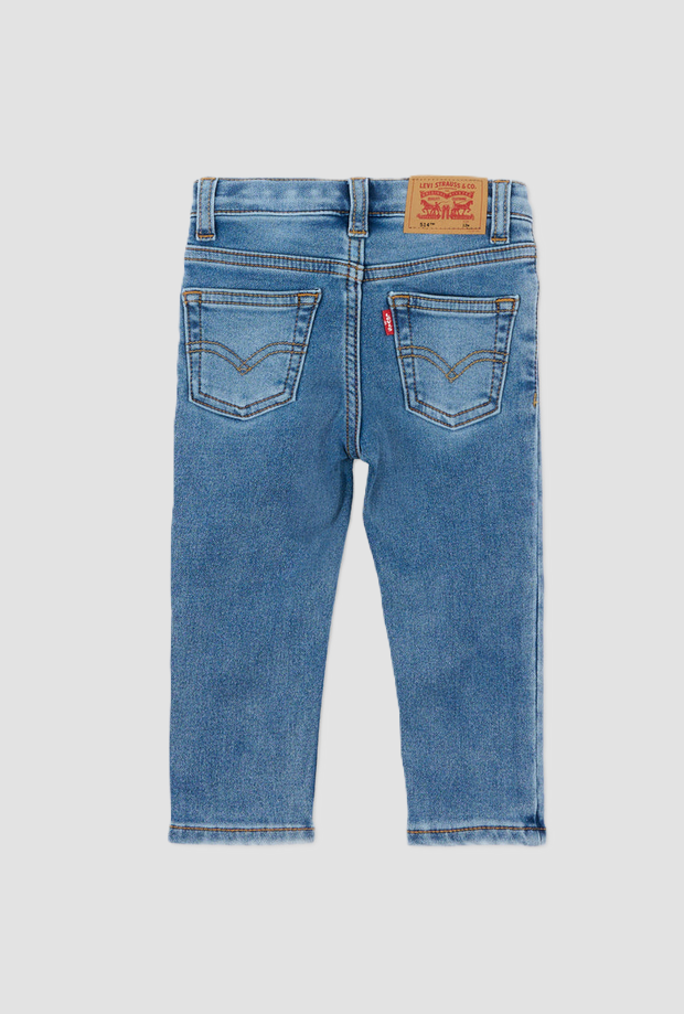 jeans por recién nacido azul claro