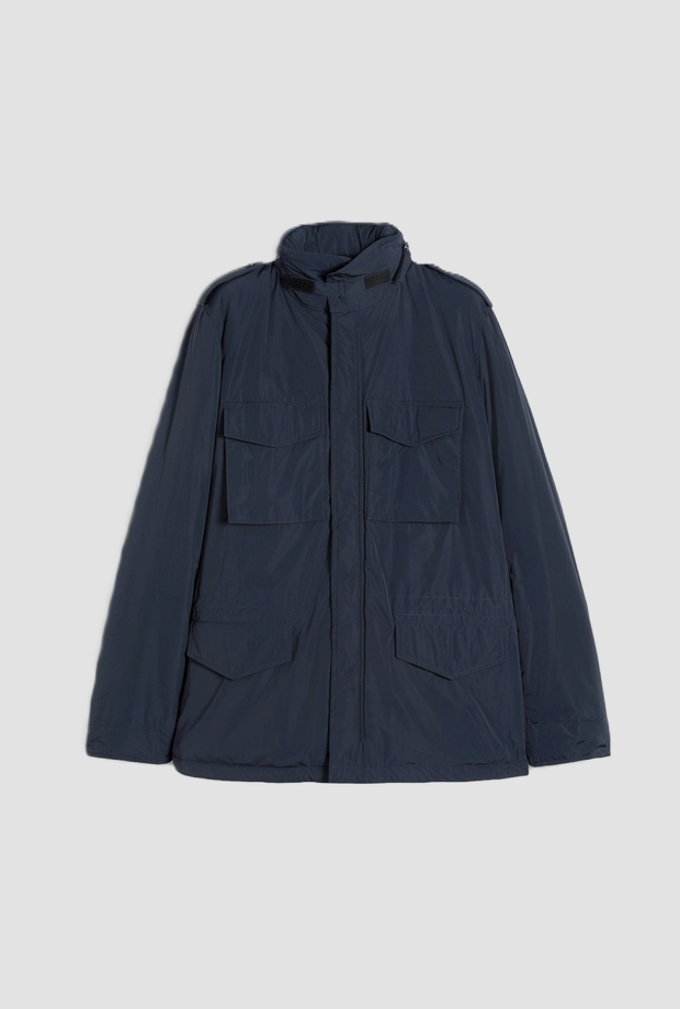wind jacket man navy blue