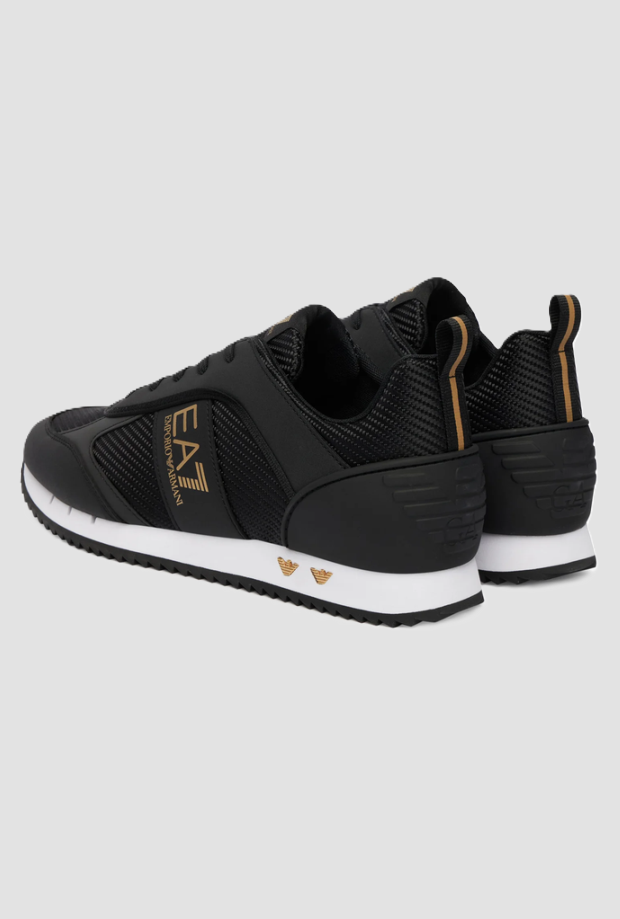 zapatos hombre negro-oro