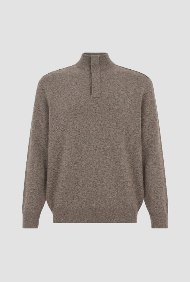 half zip shirt by man turtleneck