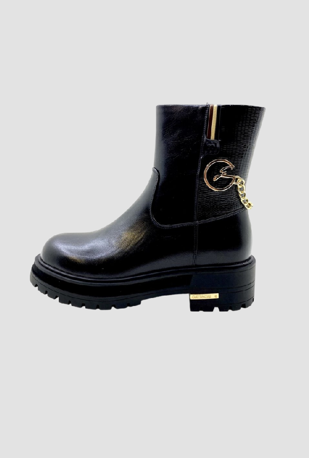 stivaletto da donna nero
