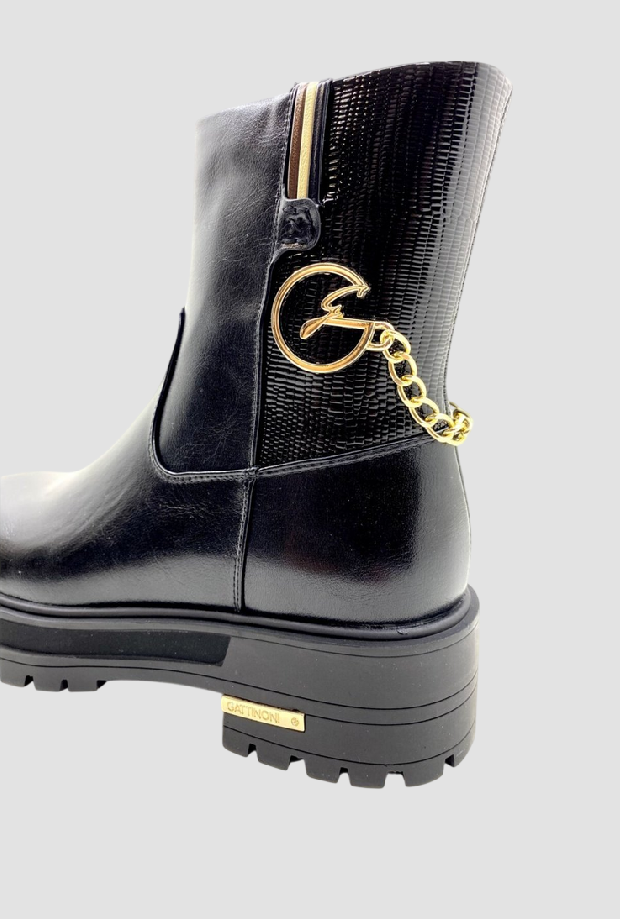 stivaletto da donna nero
