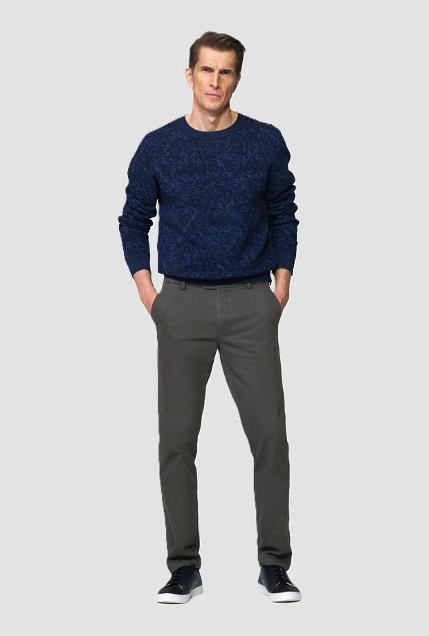 Pantalones de oslo masculinos de antracita