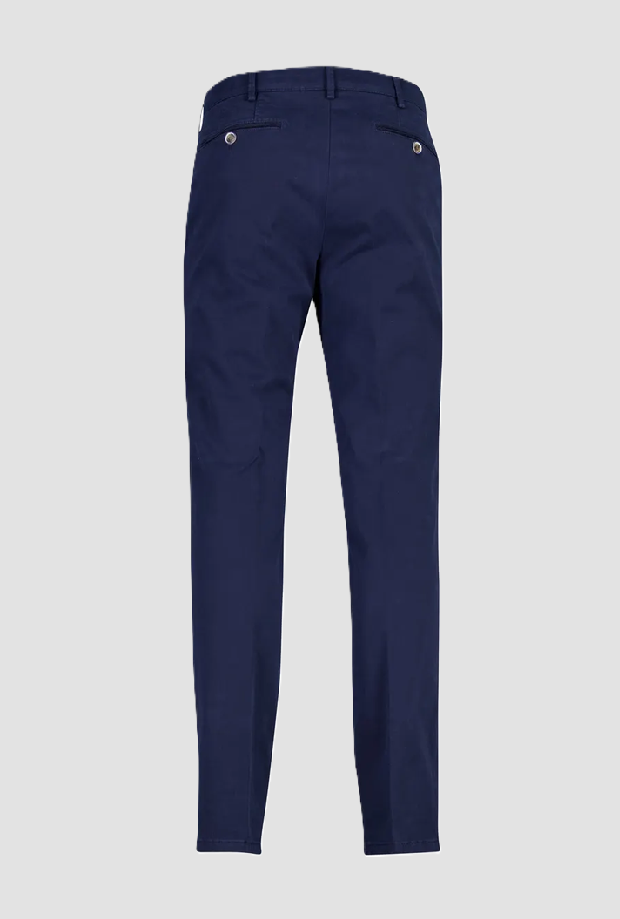 pantalones hombre oscuro azul